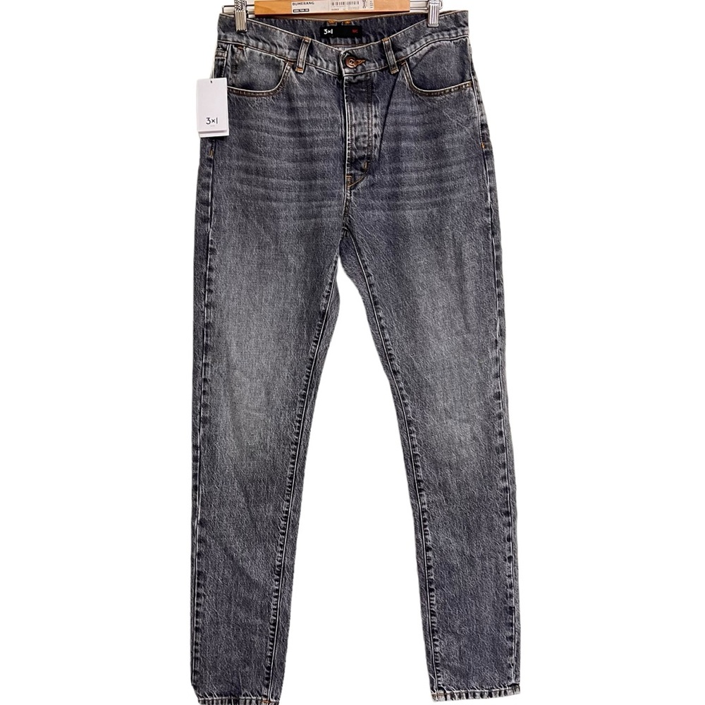 New Mens 3x1 James Bronx Mid Rise Skinny Leg Jeans Pants‎